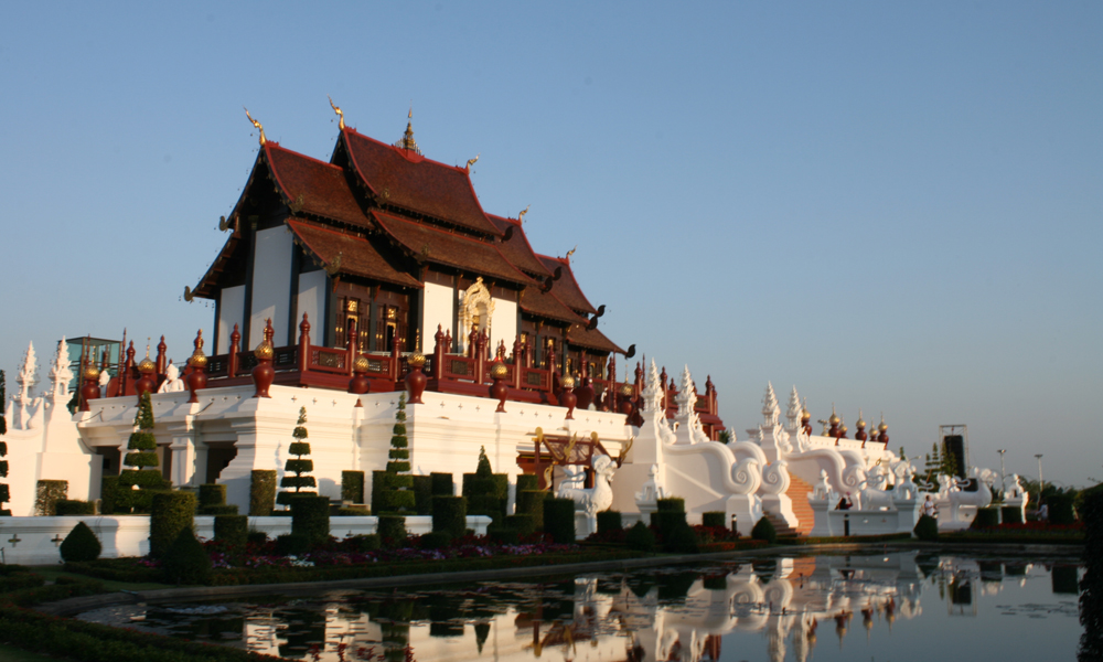 long stay in Thailand - Chang Mai temple