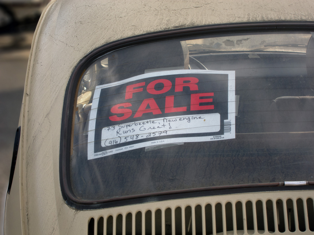 By following our tips for a successful car sale, you'll offload your car before you know it ... photo by CC user Robert Couse-Baker on Flickr