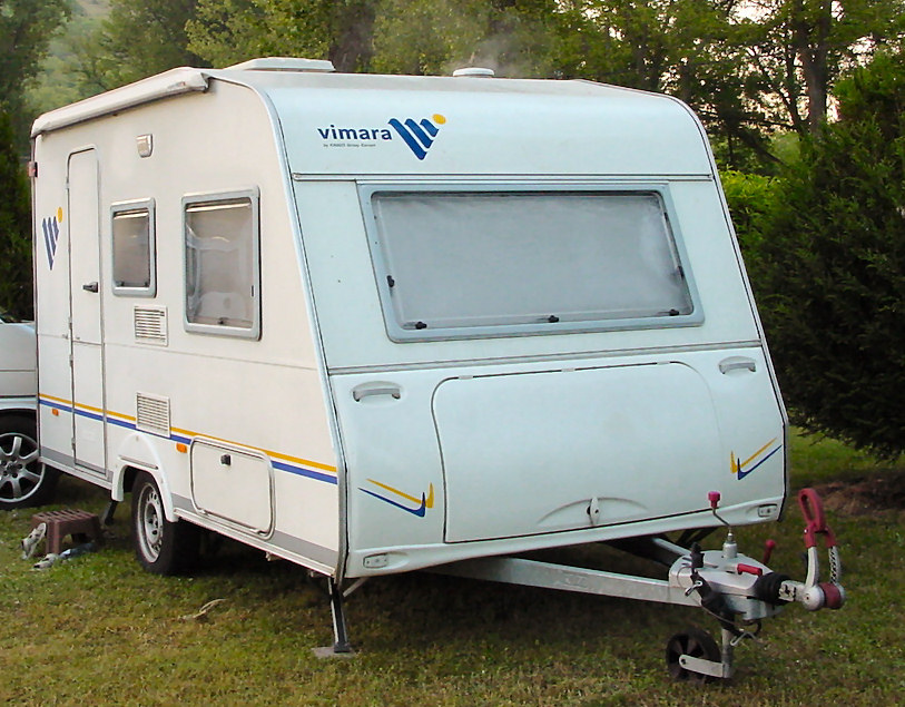 Getting some cheap caravan insurance will spare you from expensive repair bills ... photo by CC user Edward on wikimedia commons 