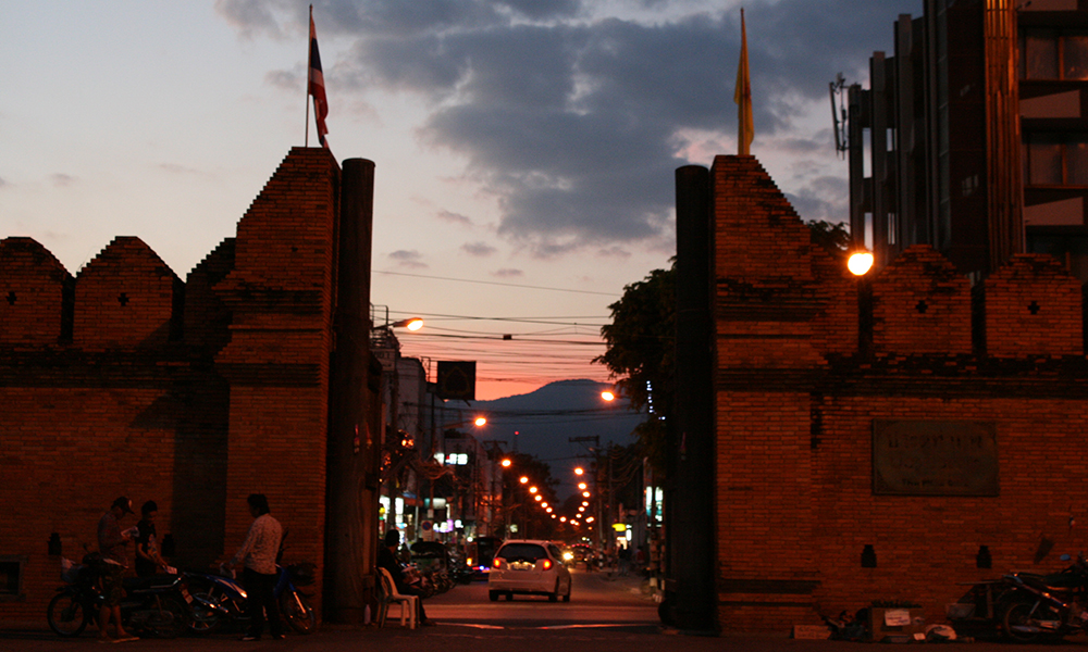 long stay in Thailand - Thapae gate